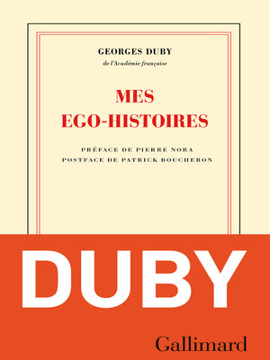 cover image of Mes ego-histoires